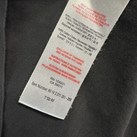 Mini Cooper Shirt Mens Medium Black Blue Union Jack Logo Short Sleeve READ - Picture 7 of 13